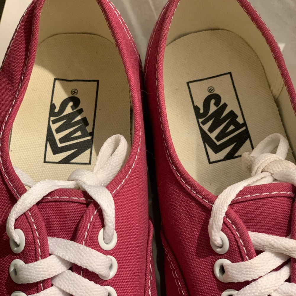 Vans Port Royale Red / White RARE - Picture 4 of 6